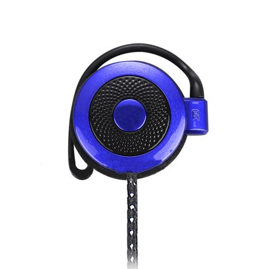 Universal Portable Ear Hook Wired Earphone Headset with Microphone 3.5mm Jack