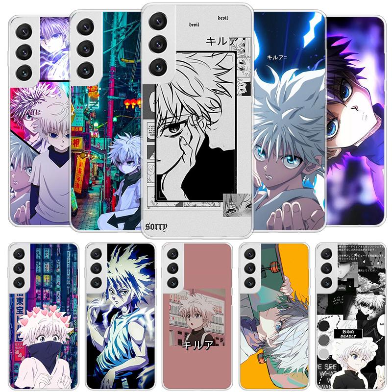 Чехол для телефона Hunter X Killua для Samsung Galaxy S26 S25 Edge S24 Ultra S23 S22 Plus S21 S20 FE Мягкий чехол-оболочка Galaxy S25