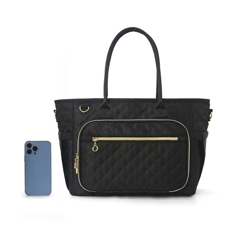 Сумка-тоут REWELL для учителя на плечо с отделением-гармошкой для документов