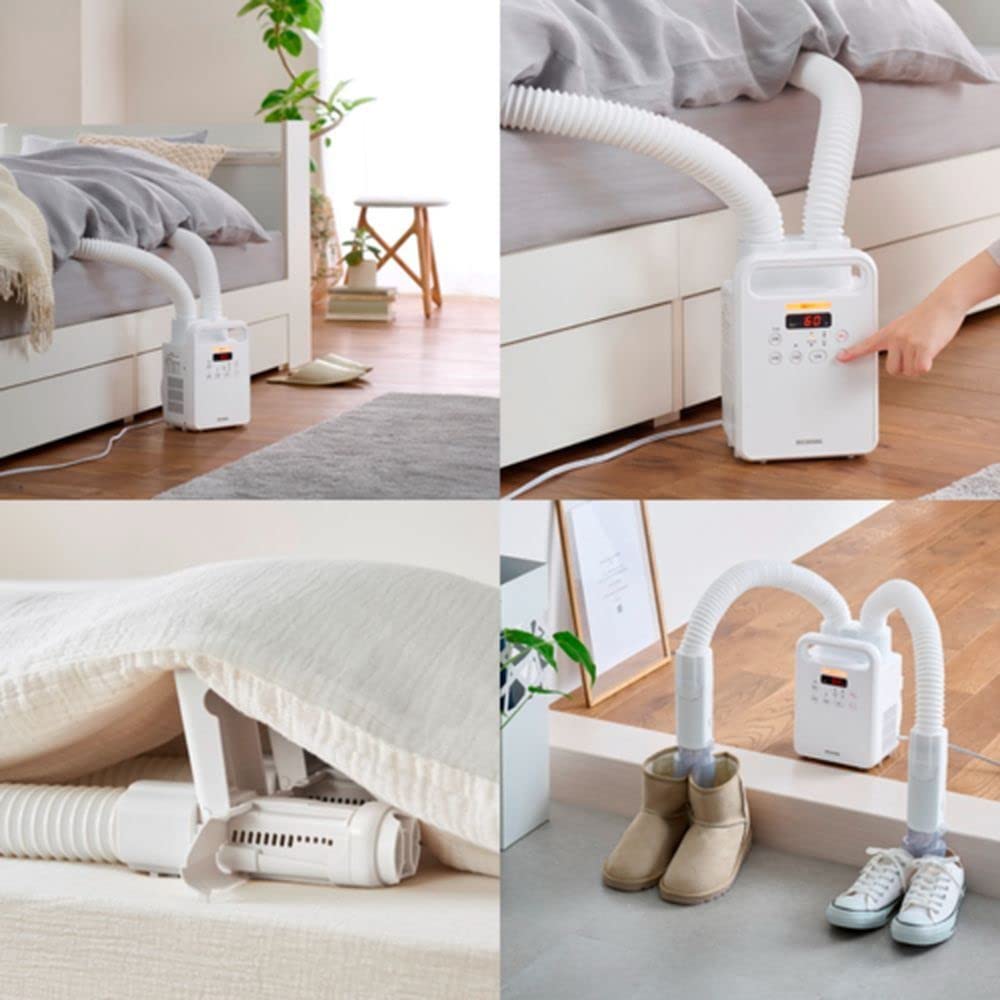 IRIS OHYAMA Сушильная машина Futon с двумя насадками Colorie KFK-202R-W (белый)