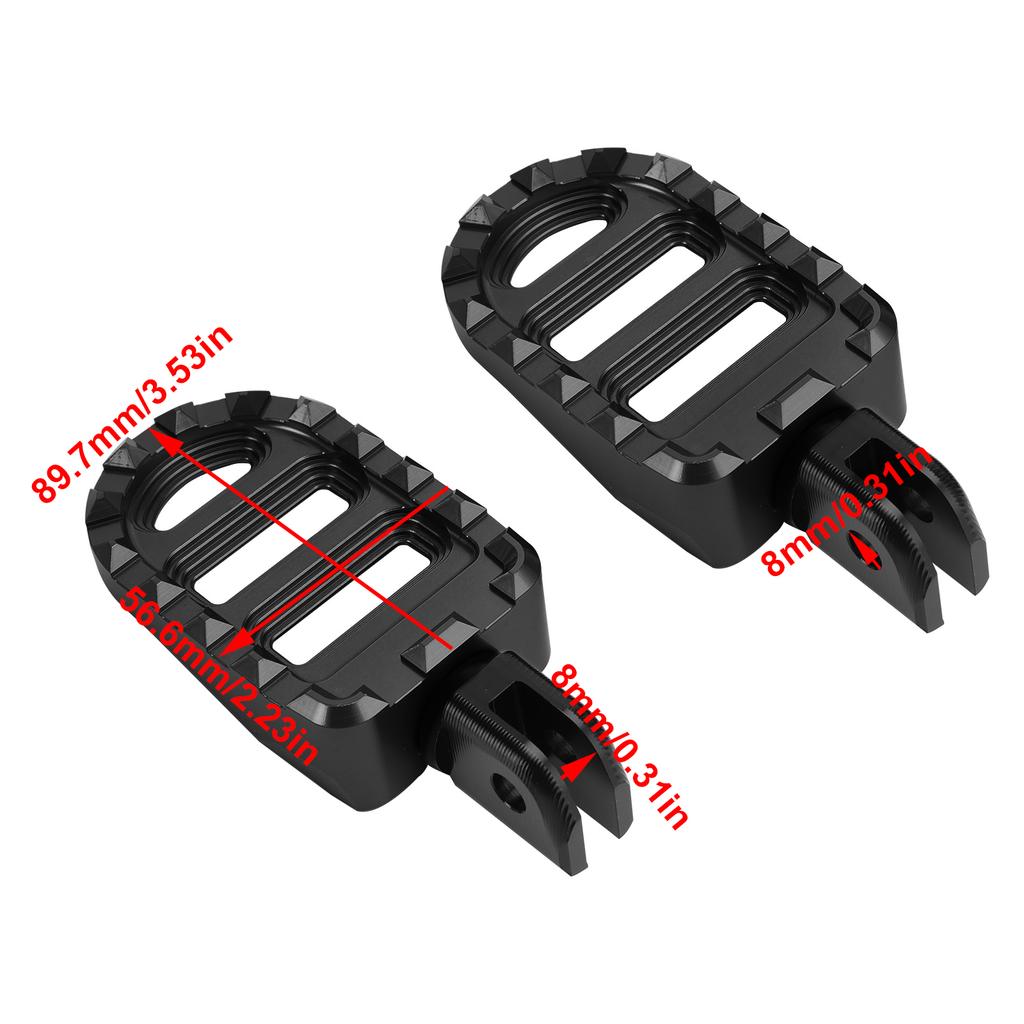 Front Footrests Foot Peg Fit for Speedmaster 2018-2023 Rocket 3GT 2020-2023