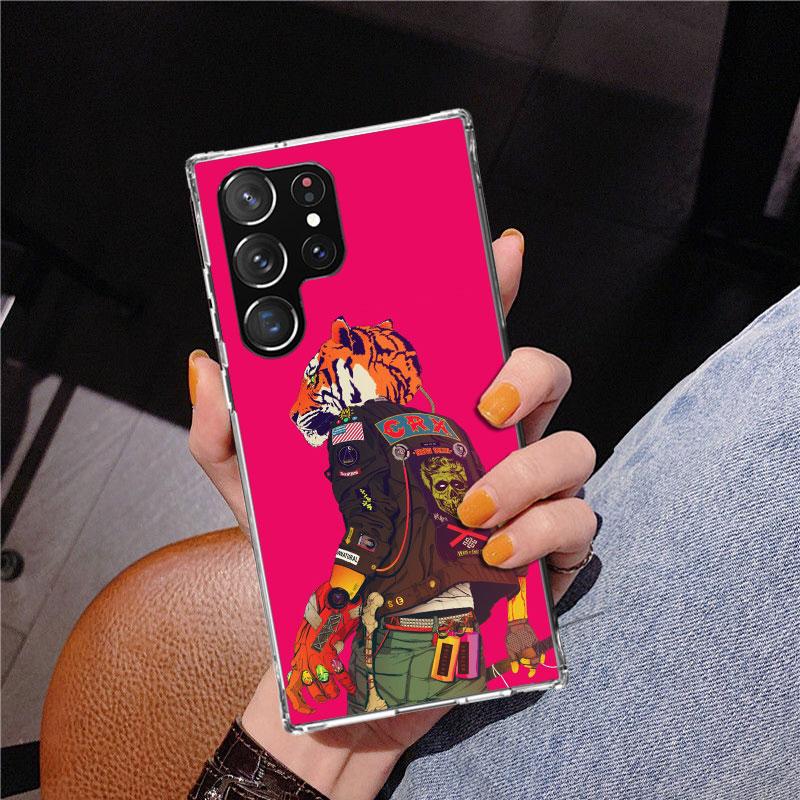 Игровой чехол Hotline Miami Phnoe для Samsung Galaxy S26 S25 Edge S23 S24 Ultra S22 Plus S21 S20 FE Уникальный чехол Мягкий Coque Galaxy S
