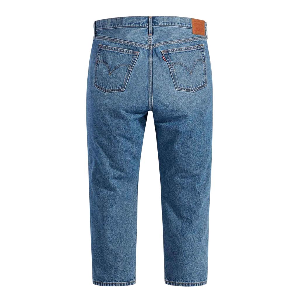 Levis Женские/Дамские Оригинальные Укороченные Джинсы 501 Plus