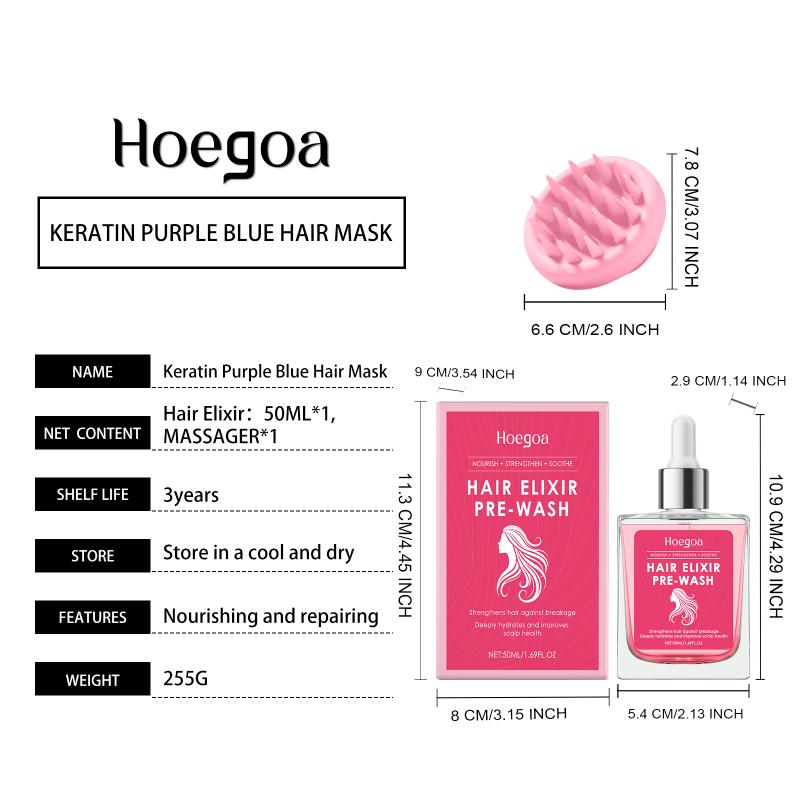 Hoegoa Battana Сыворотка для волос Увлажняющая формула для ломких волос Питание и блеск для ежедневной укладки