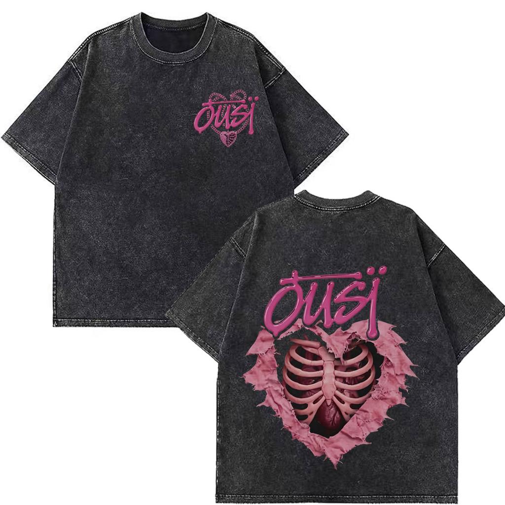 Omar Courtz Primera Musa Tour 2026 Merch Vintage Washed TShirt Men Women Fashion T-shirts Cotton Casual Harajuku Street T-shirts