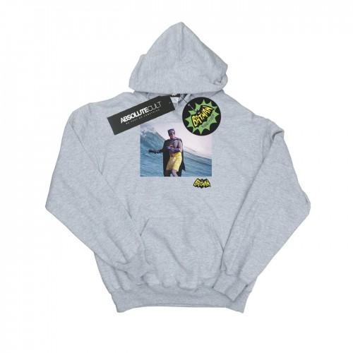 DC Comics Girls Batman TV Series Surfing Logo Hoodie