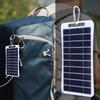 10 Вт 5 Вт 2 Вт 5 В Панель для солнечной зарядки USB Зарядное устройство для аккумулятора Питание Аварийная панель Водонепроницаемый Телефон Пауэрбанк для Кемпинга Туризма