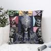 Подушки с принтом метал-группы Ghost Rock Наволочки Товары Мягкая наволочка для подушки Чехлы для подушек Домашний декор Квадратные Разные размеры