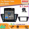9.7" Vertical Style Tesla Screen Car Radio For Skoda Fabia 2015- 2019 GPS Navigation Multimedia Player Carplay