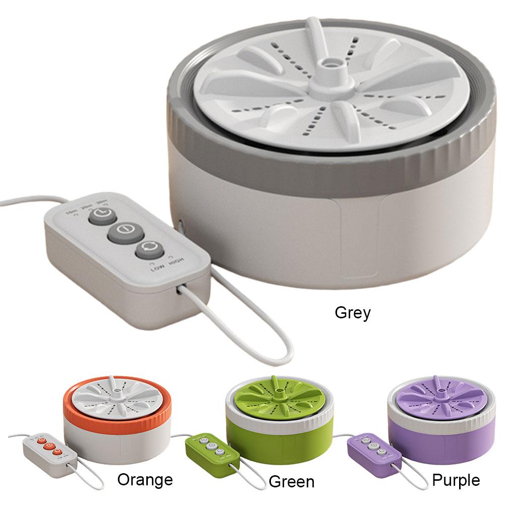 Автоматическая стиральная машина с USB-перезаряжаемой турбиной, стиральная машина с автоматическим выключением, легкая для путешествий, поездок, апартаментов