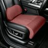 Leather Integrated Lumbar Leg Support Mat Memory Foam Extended Seat Cushion  Vehicle Universal