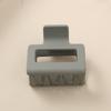 8.5CM x 10.5CM Rectangular Matte PS Hair Clip - Simple Shark Hair Accessory