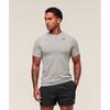 ViTal Бесшовная футболка светло-серая дымчато-серая A2b5p Gb8v