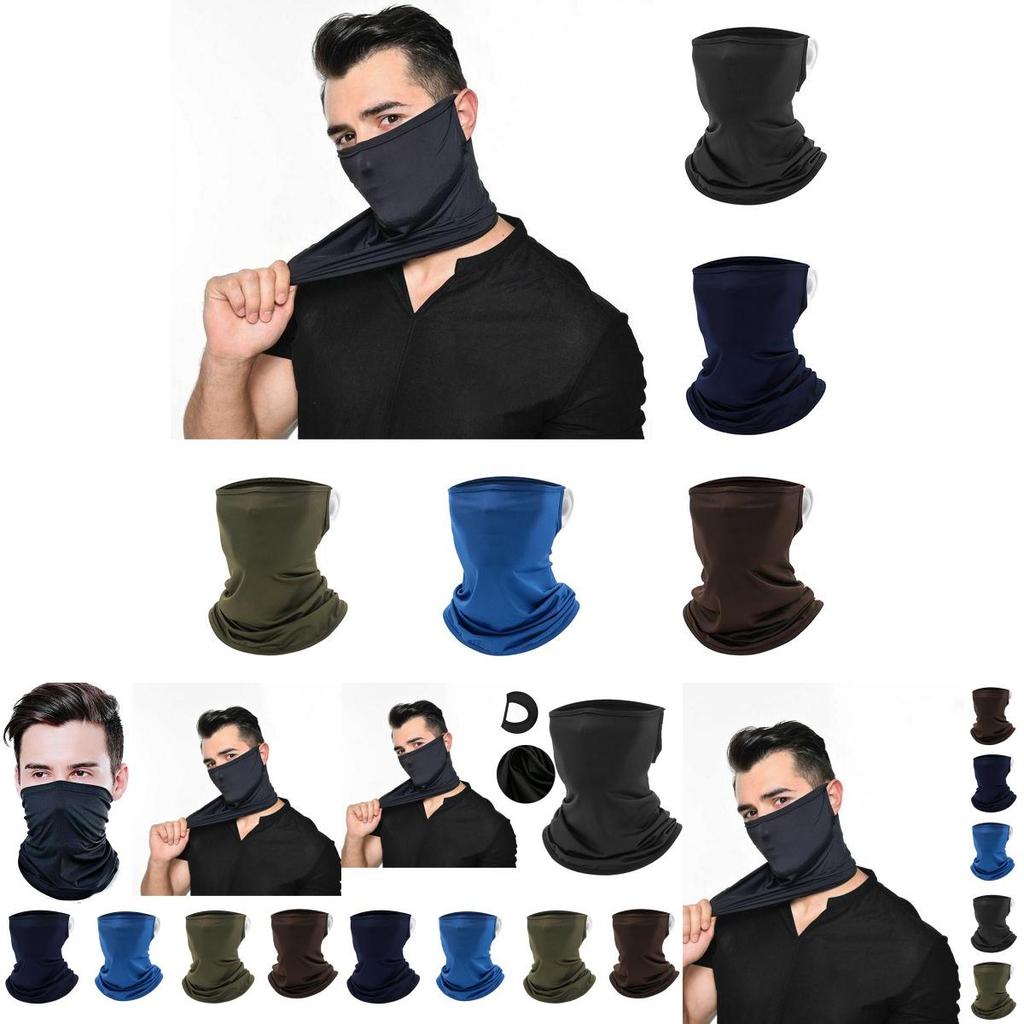 Универсальная бандана-шарф-балаклава для лица и шеи для активного отдыха и защиты от солнца