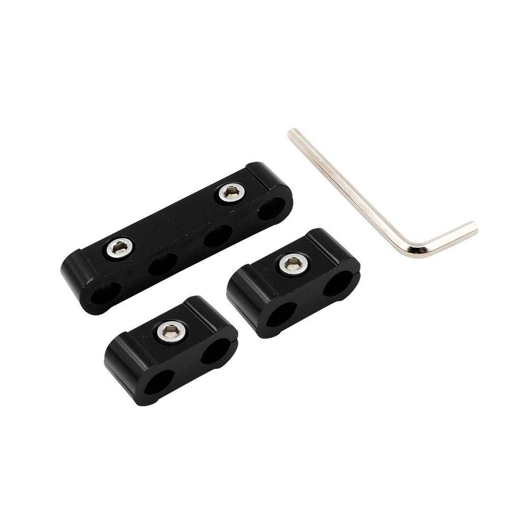 3pcs Cable Management Spark Plug Wire Dividers Three Dividers Spark Plug Wire Clamp Car Maintenance
