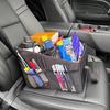 Складной органайзер для автомобильного сиденья, многокарманный контейнер для хранения вещей, органайзер для багажника автомобиля с регулируемыми ремнями для парков, пляжей, пикников