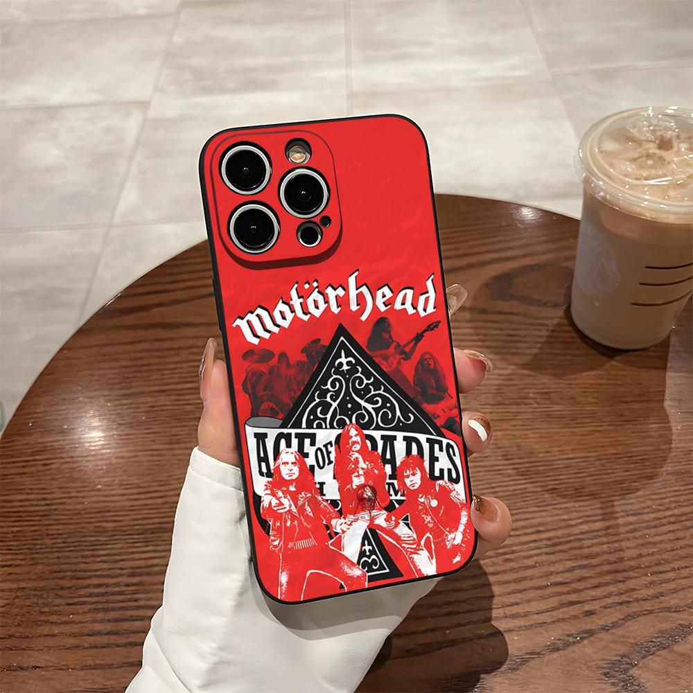 Чехол для телефона с принтом группы M-motorheades Для Iphone 17 Pro Max 16 Pro Max 15 Pro 14 Plus 13 11 12 Xr X Xs Задняя крышка