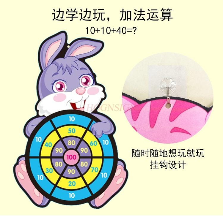 Children'S Dart Plate Sticky Ball Parent-Child Interaction Sticky Target Ball Toys Throwing And Receiving Ball Baby Sticky
