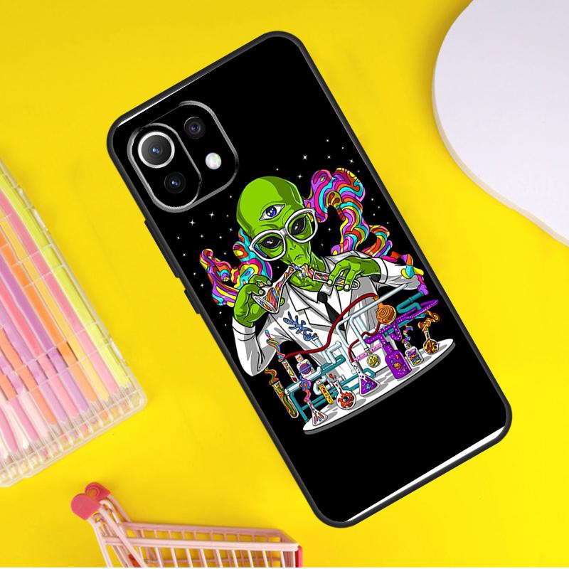 Магический чехол Космический пришелец для Xiaomi 14T Pro 11T 12T 13T 13 14 Ultra POCO X7 Pro X3 X5 F3 F5 F6 M6 X6 Pro