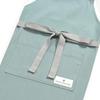 COLORFUL CANDY STYLE Apron In Dull for Boys School Easy To Put On and Take Children's (100-120cm) Turquoise, (Elementary Age), Off, N1255140-NVL