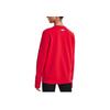 Under Armour X Sesame Street Collaboration Alphabet Number Pattern Printed Sports Crewneck Sweatshirt Women Hooded Red 1369637-600