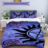 Supernatural 3pcs Bedding Set Duvet Cover Closure Includes 1 Duvet Cover & 2 Pillowcases for All Seasons Bedroom Home Dorm Decor