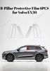 pre cut car B/C pillar anti scratch PPF/TPU protective film transparent sticker For Volvo EX30 2024-2025 Exterior Accessories