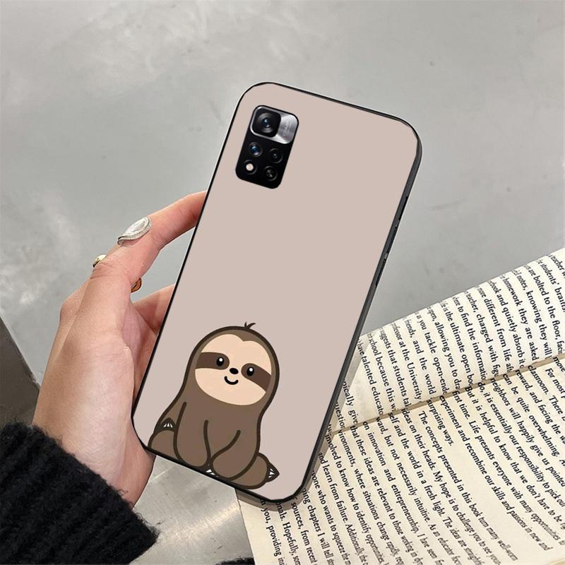 Чехол для телефона для Xiaomi Poco C71 15T 14T Pro Redmi note 15 14 14 13 Pro Redmi A5 15C 13C Ленивец