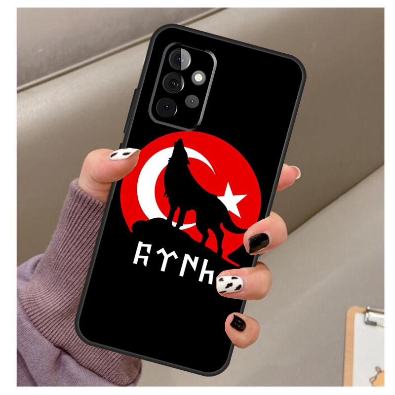 Чехол Турецкий Флаг для Samsung Galaxy A32 A52 A12 A22 A16 A26 A36 A56 A06 A55 A35 A15 A54 A34 A14 A13 A53
