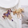 1/3 шт. заколки для волос в виде бабочек со стразами, кисточки для волос в виде бабочки, винтажные заколки-хвосты в стиле бохо, аксессуары для волос для женщин и девочек, принадлежности для укладки