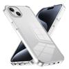 KEYSION Transparent Case for iPhone 16 Pro Max 15Plus TPU+PC Anti-slip HD Clear Shockproof Phone Cover for iPhone 15 Pro 16 Plus