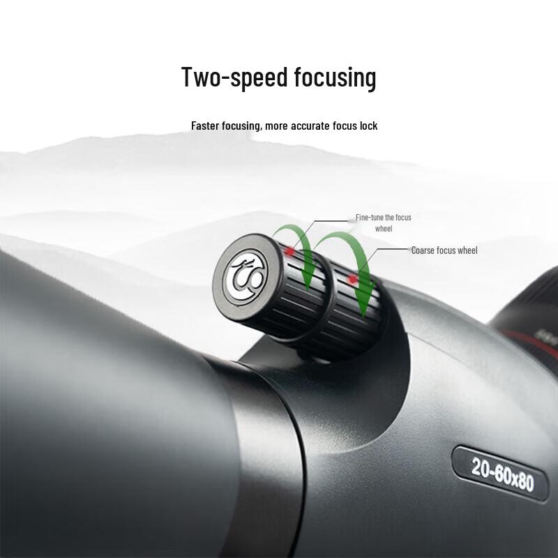 Leaysoo Eagle Eye 20-60X80ED HD Monocular Telescope