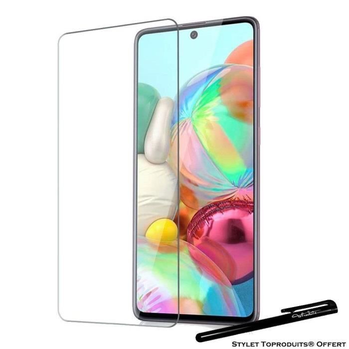 Film de protection - Toproduits® - Samsung A71 - Verre trempé - Résistant aux chocs - Transparent