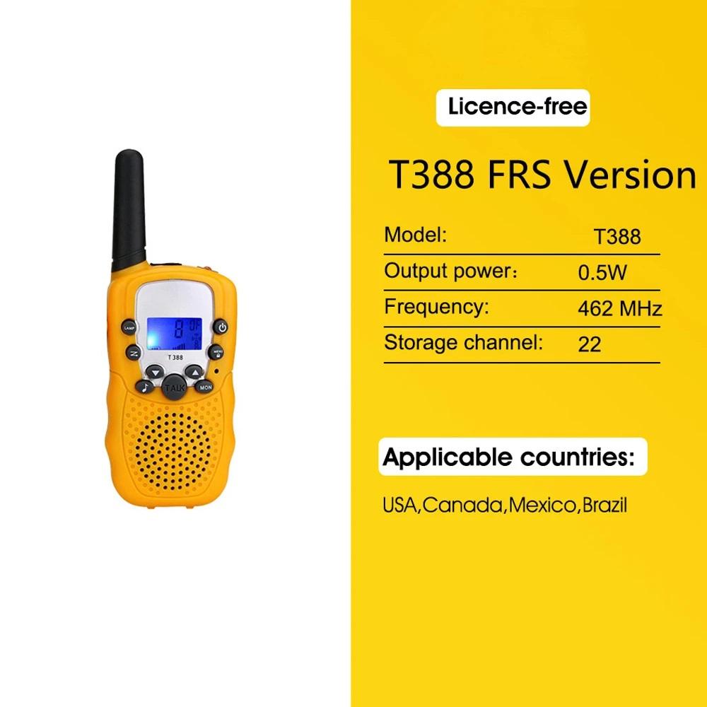 Портативная детская мини-игрушка Walkie Talkie Двусторонняя связь Удаленный домофон