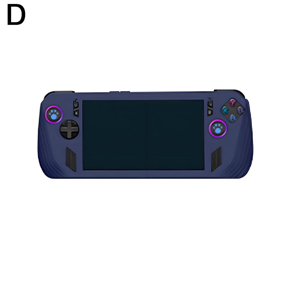 Для ASUS ROG Ally X силиконовый игровой чехол для портативных игровых приставок мягкий нескользящий защитный чехол для игровой консоли эргономичный пылезащитный