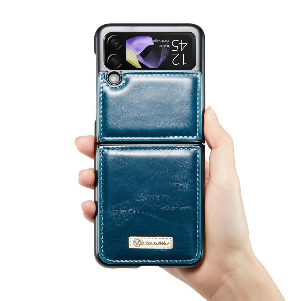 Противоударный удобный кожаный тонкий чехол для Samsung Galaxy Z Flip 4 Flip3 Flip4 Flip 3 5g, чехол для мобильного телефона с защитой от падения
