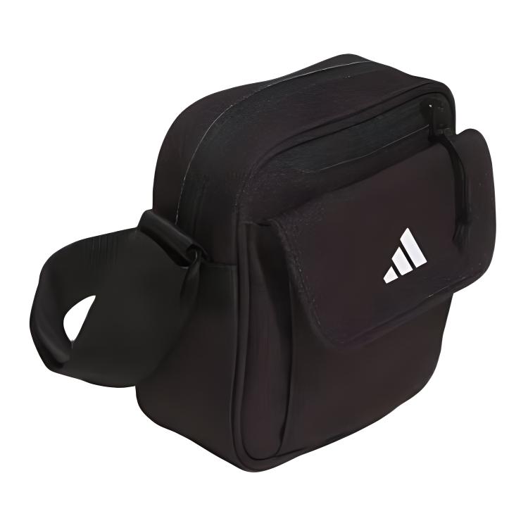 New Adidas Fabric Crossbody Bag, Shoulder Bag Regular Unisex Black JM2274