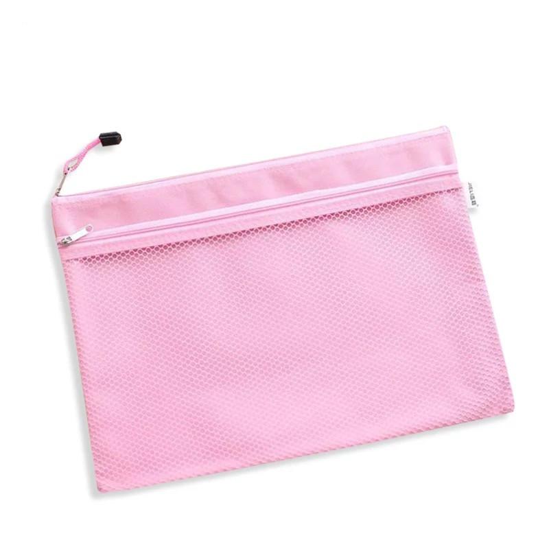 Новое поступление 1 шт. водонепроницаемый 2 слоя холста молния А4 папка для документов органайзер для хранения защитная сумка канцелярские принадлежности