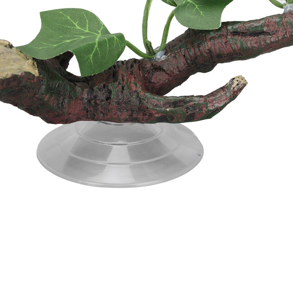 Suction Cup Climbing Terrarium Plant Simulation Plant Reptile Climbing Branch For Terrarium