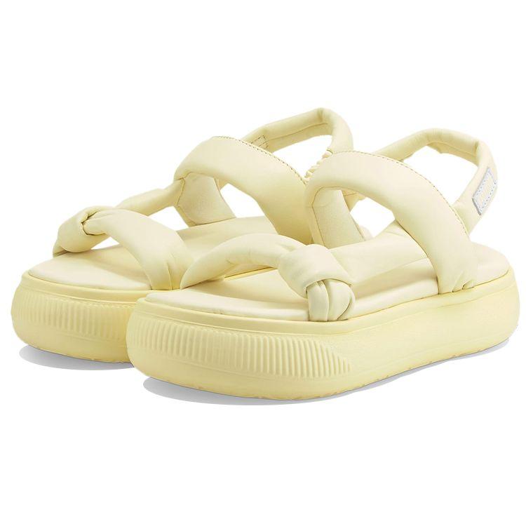 Puma Замшевые кроссовки Mayu Summer Anise Flower Женские Желтый Белый 383379-03