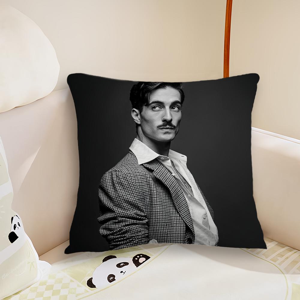 Певец Д-Дамиано Давид рожден с разбитым сердцем Изголовье для гостиной Спальня Офис Подушка Подушка Диван Подушка для сна Наволочка