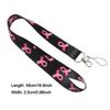 Heart Neck Strap ID Card Mobile Phone Strap Hang Rope Badge Holder Lanyard
