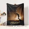 Michael Jackson'S Vision Flannel Blanket Throw Blanket Soft Warm Sofa Bed Home Decor Unique Christmas Gift