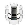 Car Cover Windshield Visor For Toyota Land Cruiser Prado 150 J150 LC150 2010~2023 Windows Sun Protection UV Sunshade Accessories
