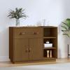820140 vidaXL Buffet Honey Brown 98,5x40x75 Cm Solid Pine Wood