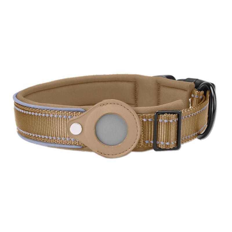 Pet GPS Tracker Holder Dog Collar Anti-Loss Protective Case In S M L XL Sizes Pure Color Design