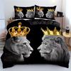 Couple Bedding Set 3D Duvet Cover Set Single Double Twin Full Size Teens Adults Bedclothes Soft Polyester Bed Linen For Baby