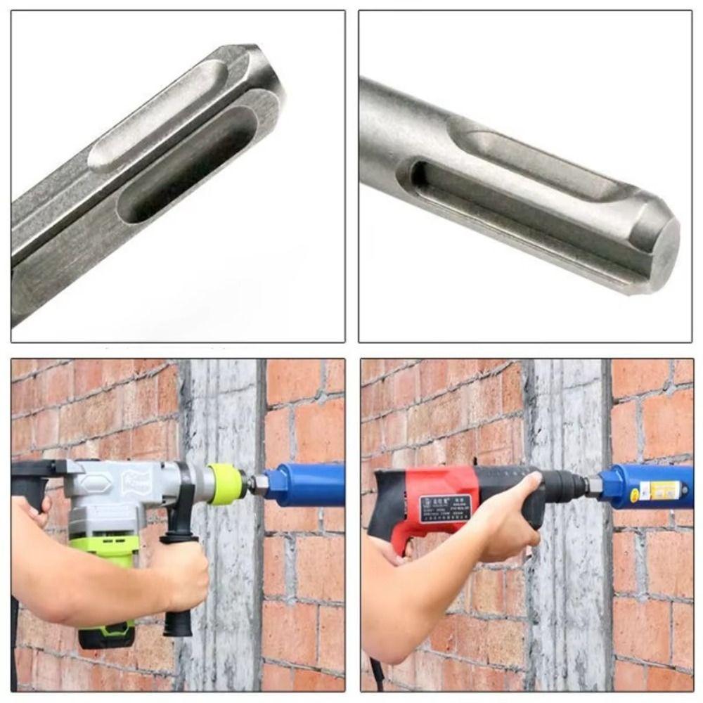 M22 Thread Electric Hammer Drill Adapter High Carbon Steel Drill Bit Diamond Core Bit Adapter