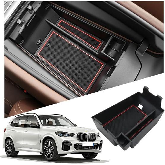 2026 X5/X6/X7 Center Console Organizer For -2026 BMW X5/X6/X7 Accessories Middle Console Organizer X5/X6/X7 Armrest Storage Box Compatible With