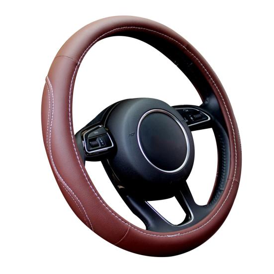 Anti-Slip Faux Leather Car Steering Wheel Protected Cover Car Accessory